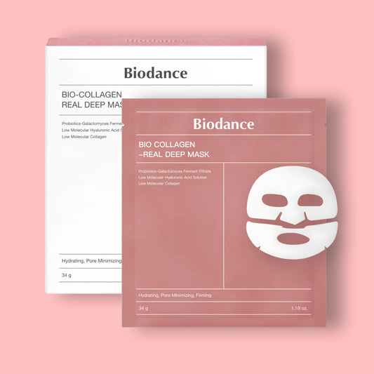 Pack de 4 mascarillas BIODANCE  coreanas