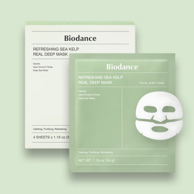 Pack de 4 mascarillas BIODANCE  coreanas